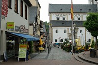  A portion of the market place (Marktplatz) and the exterior of the church.