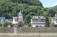  The Rhine is also dotted with these small villages along the banks.