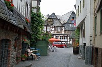  I love these beautiful, narrow streets with lots of flowers and cafes.