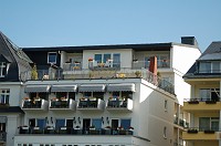  This is a close up showing our room and the terrace.  Nice room, isn't it?