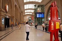  This was probably the most beautiful train station we came through.