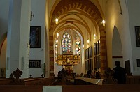  St. Paul's Altar inside St. Thomas Church.  This altar, built in the 15th century, was originally in a different church in Leipzig that was destroyed in 1968.  It has been on loan to the St. Thomas Church since 1993.