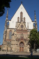  The front of the St. Thomas Church.