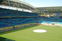  More of the inside of the stadium.