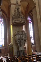  The pulpit of the cathedral.