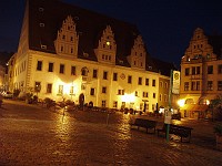  Marktplatz at night.