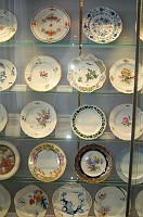  Some of the many styles of porcelain the factory has made over the years.