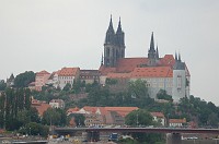  Albrechtsburg through the haze.  It was unusually warm throughout Germany.