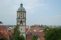  The best view of a tower is when you can look out across at it.