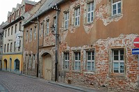  Not all of the buildings in Meissen have been completely renovated since the German reunification back in 1990.